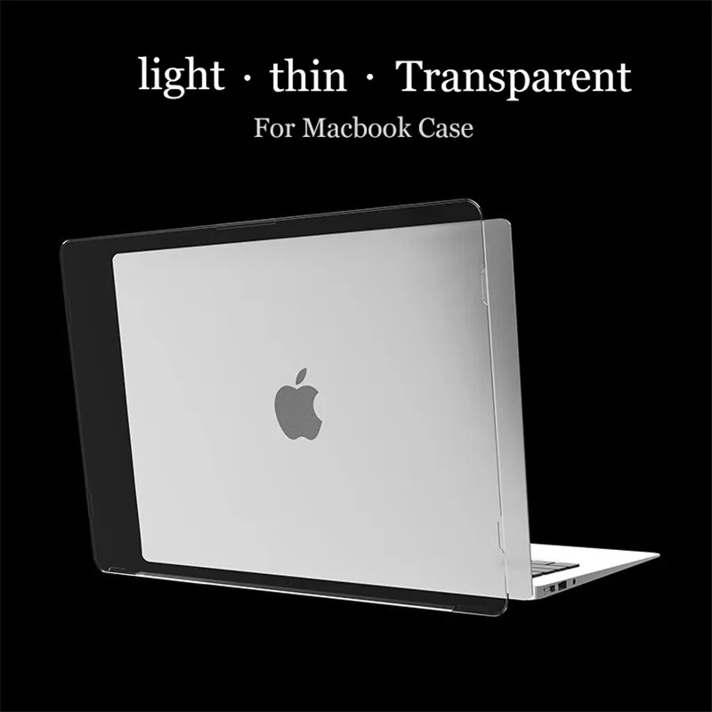 New A2251 A2289 Crystal Hard Shell Laptop Case For Macbook Pro 16 inch 2019 A2141 Air 13 case Pro 13 12 15 11 Touch Bar case - Image 4