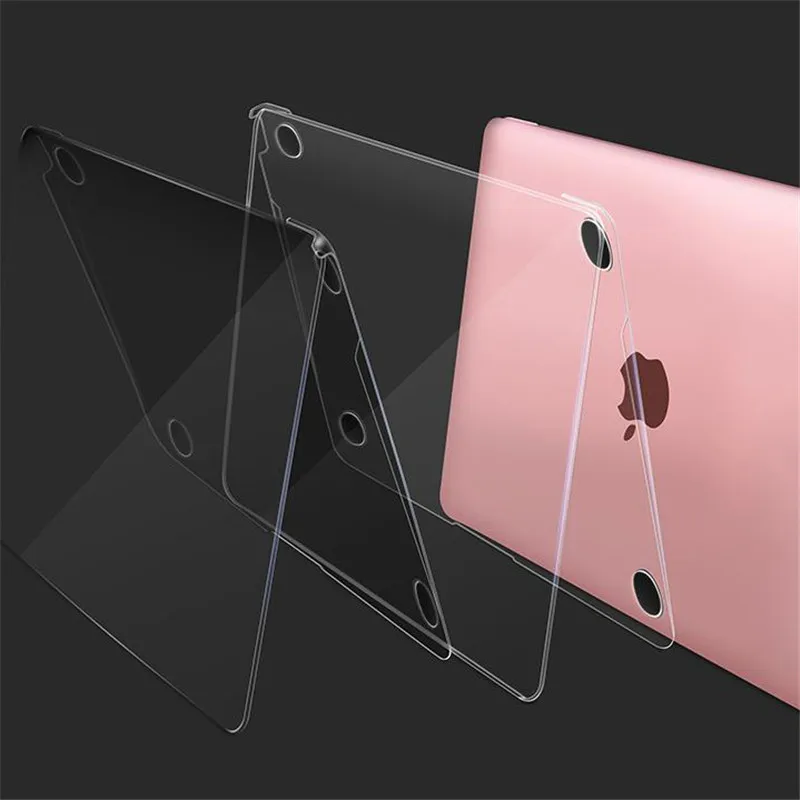 New A2251 A2289 Crystal Hard Shell Laptop Case For Macbook Pro 16 inch 2019 A2141 Air 13 case Pro 13 12 15 11 Touch Bar case - Image 3
