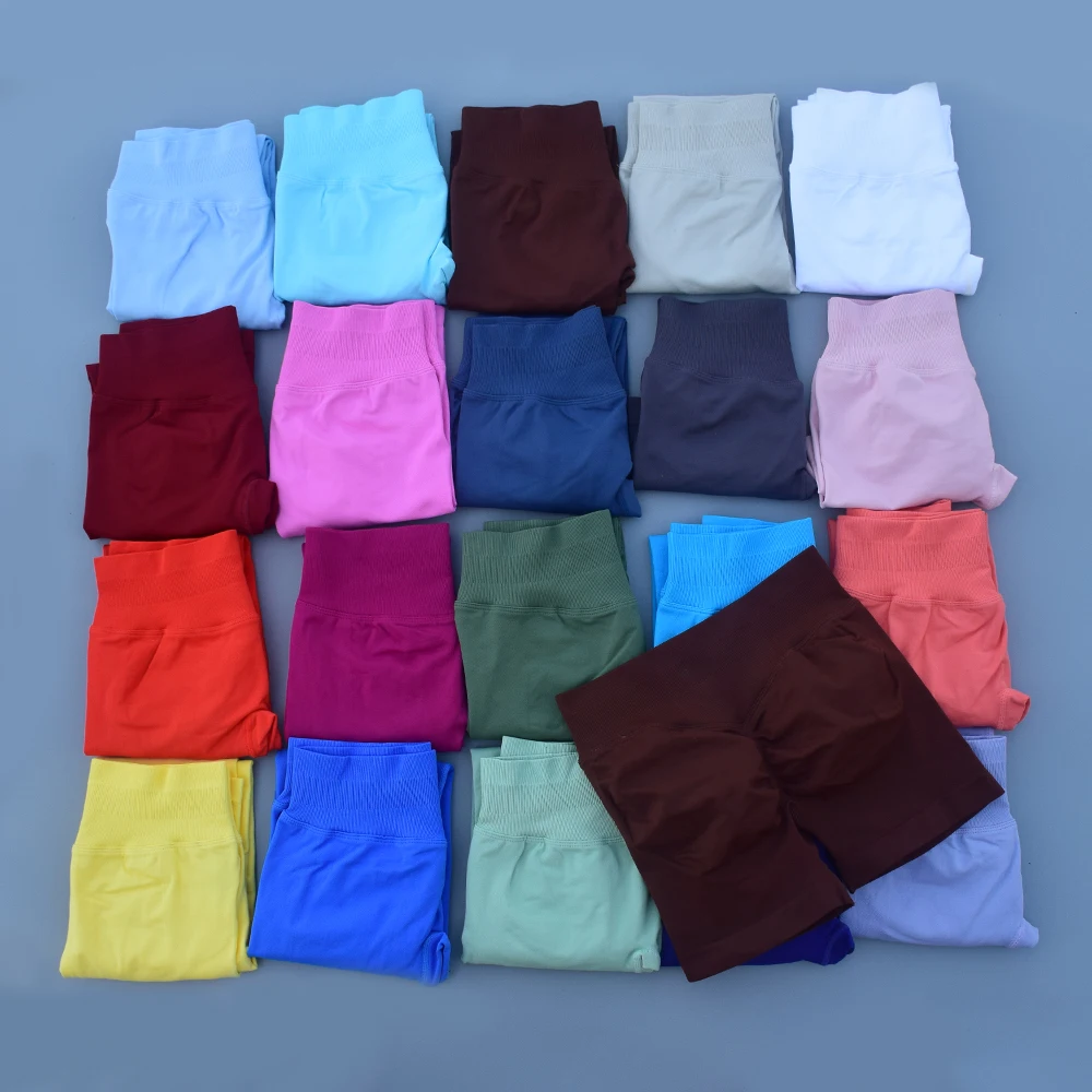 Summer Yoga Shorts Women Fitness Shorts Breathable Sports High Waist Running Shorts Cycling Shorts Workout Gym Sports Shorts - Image 4